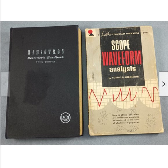 1941 RCA Wireless School Tubes Radiotron Designer+Oscilloscope Waveform Analysis - Picture 2 of 8